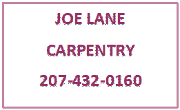 joe lane carpentry